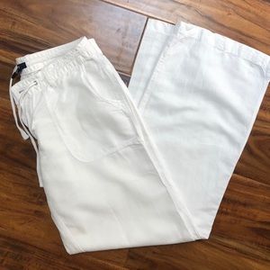 GAP Wide Legged Linen Pants